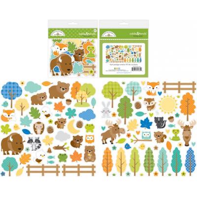 Doodlebug Great Outdoors Die Cuts - Odds & Ends